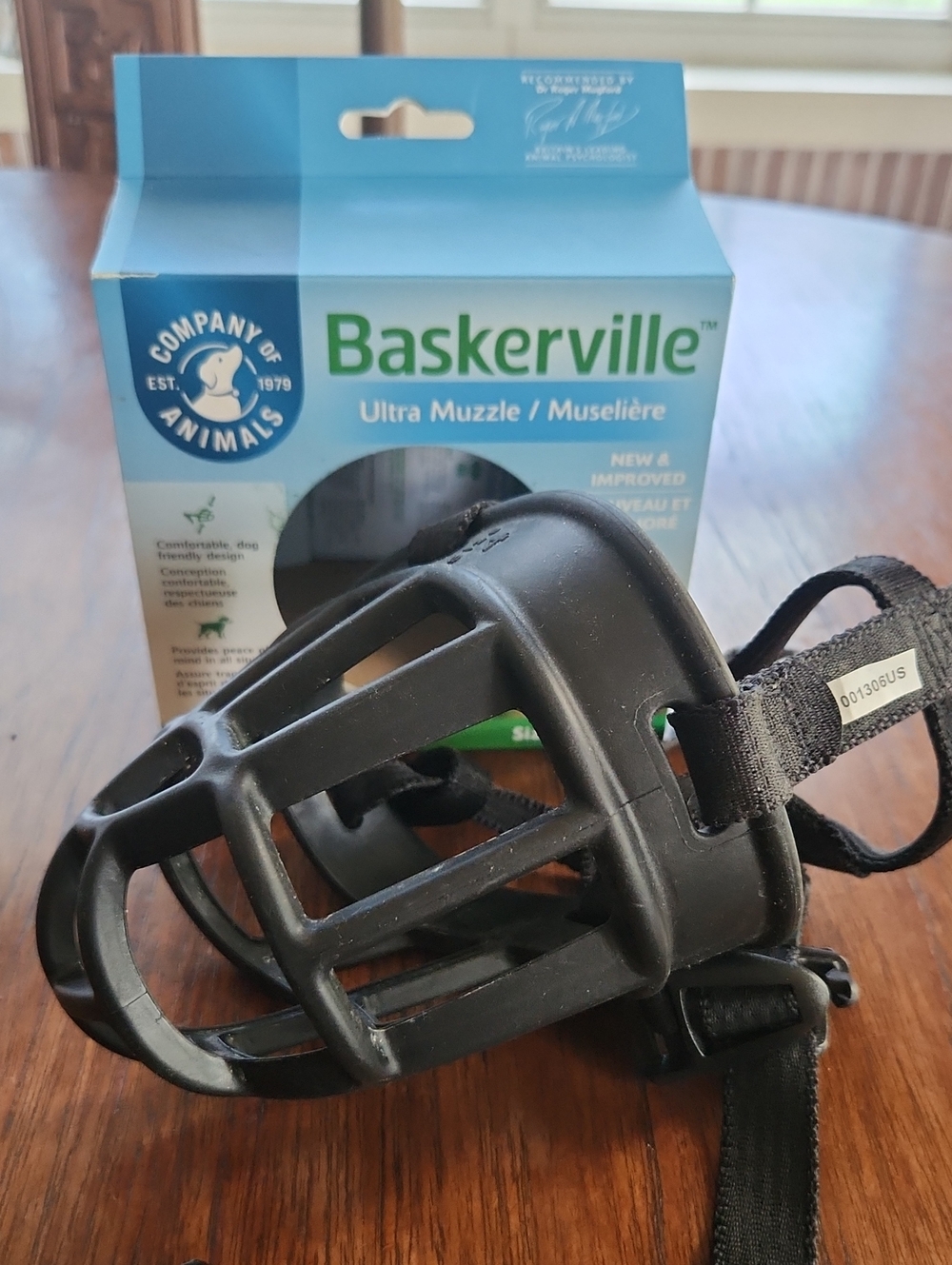 Baskerville Ultra Muzzle - Black Size 4